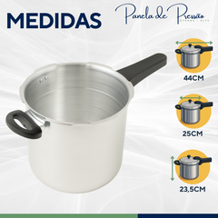 Panela pressão profissional 8Litros