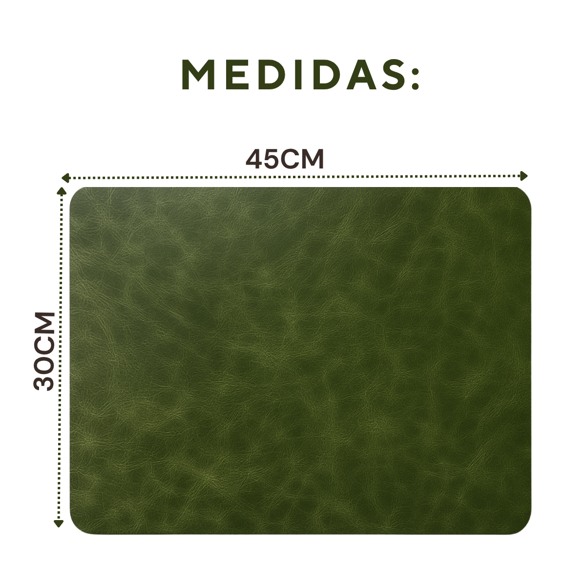 Lugar Americano Tex Verde - A Gourmet