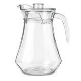 Jarra de Suco 1,6L Vidro Com Tampa Acrilico