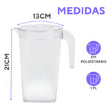 Jarra de Acrilico 2L Cristal