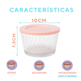 Tigela Amazon 670ml de Vidro Sortida