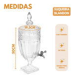 Suqueira Vidro 4,5L Blandon