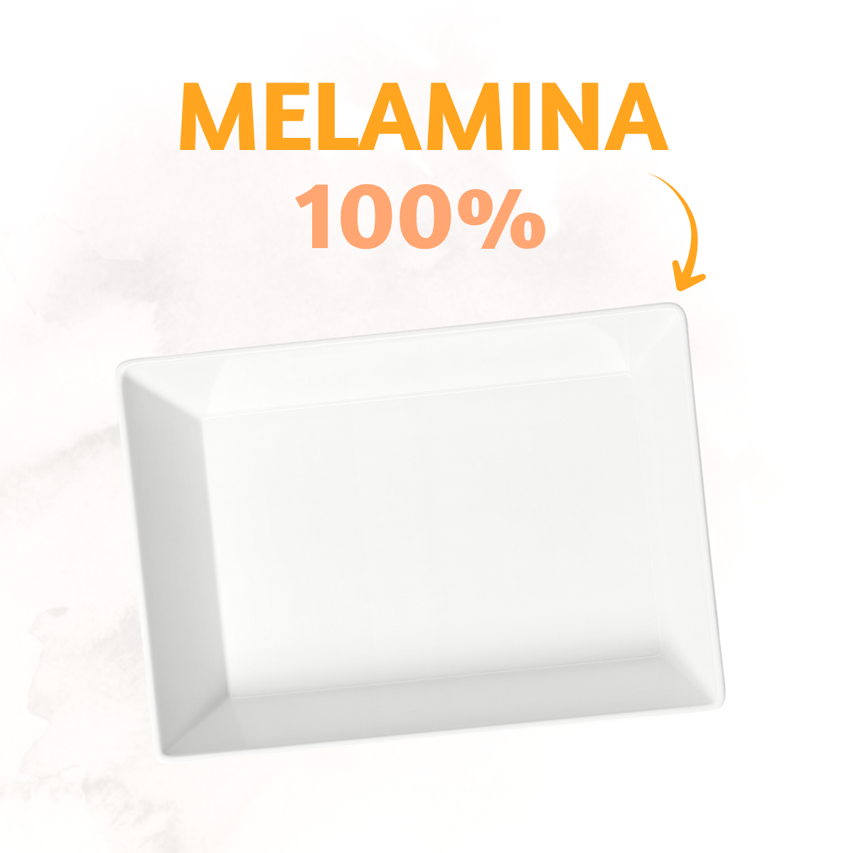 Saladeira Retangular Melamina