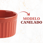 Ramekim Grande Porcelana Vermelho