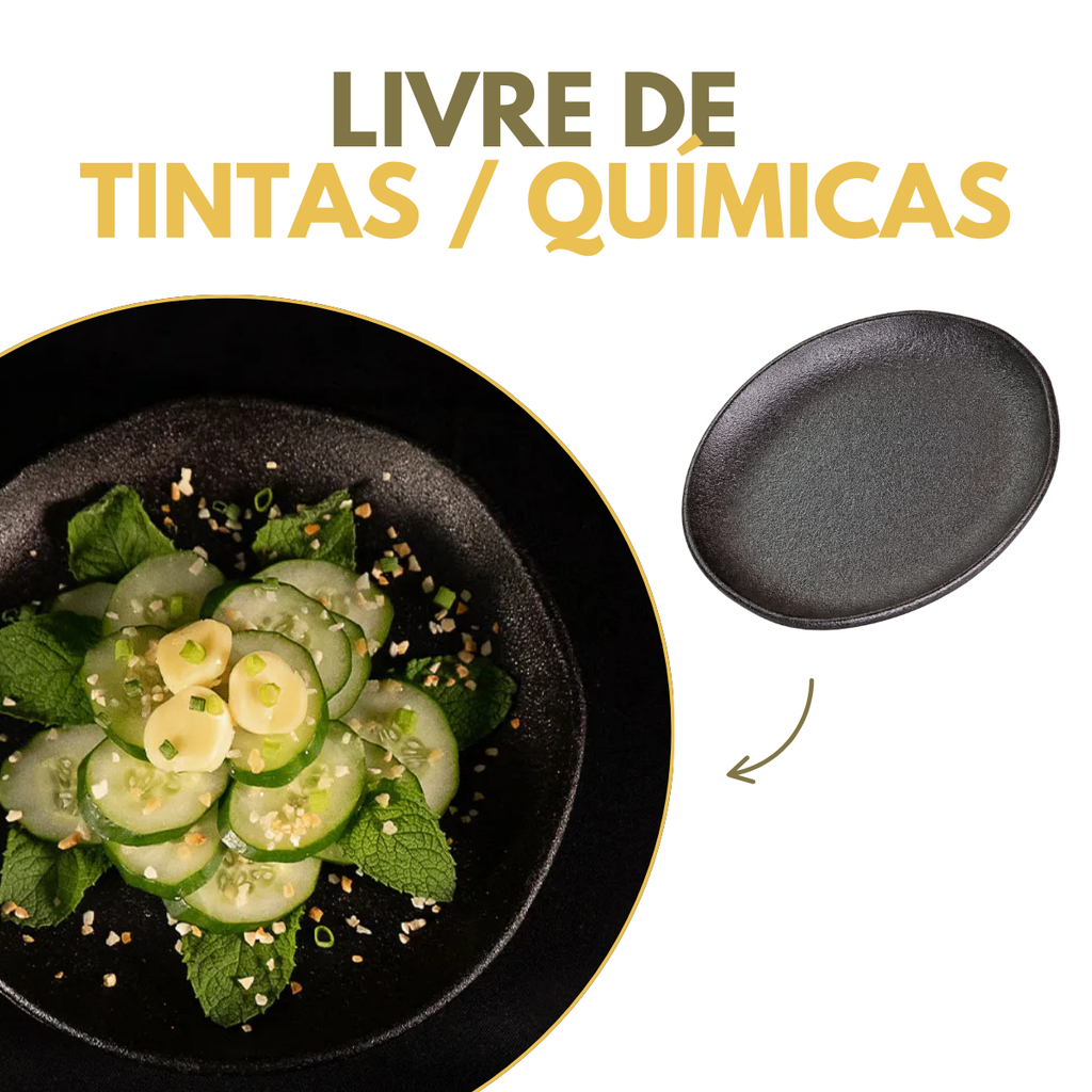 Prato Ferro Fundido 20cm