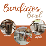 Leiteira Com Medida Aço Inox 350ml