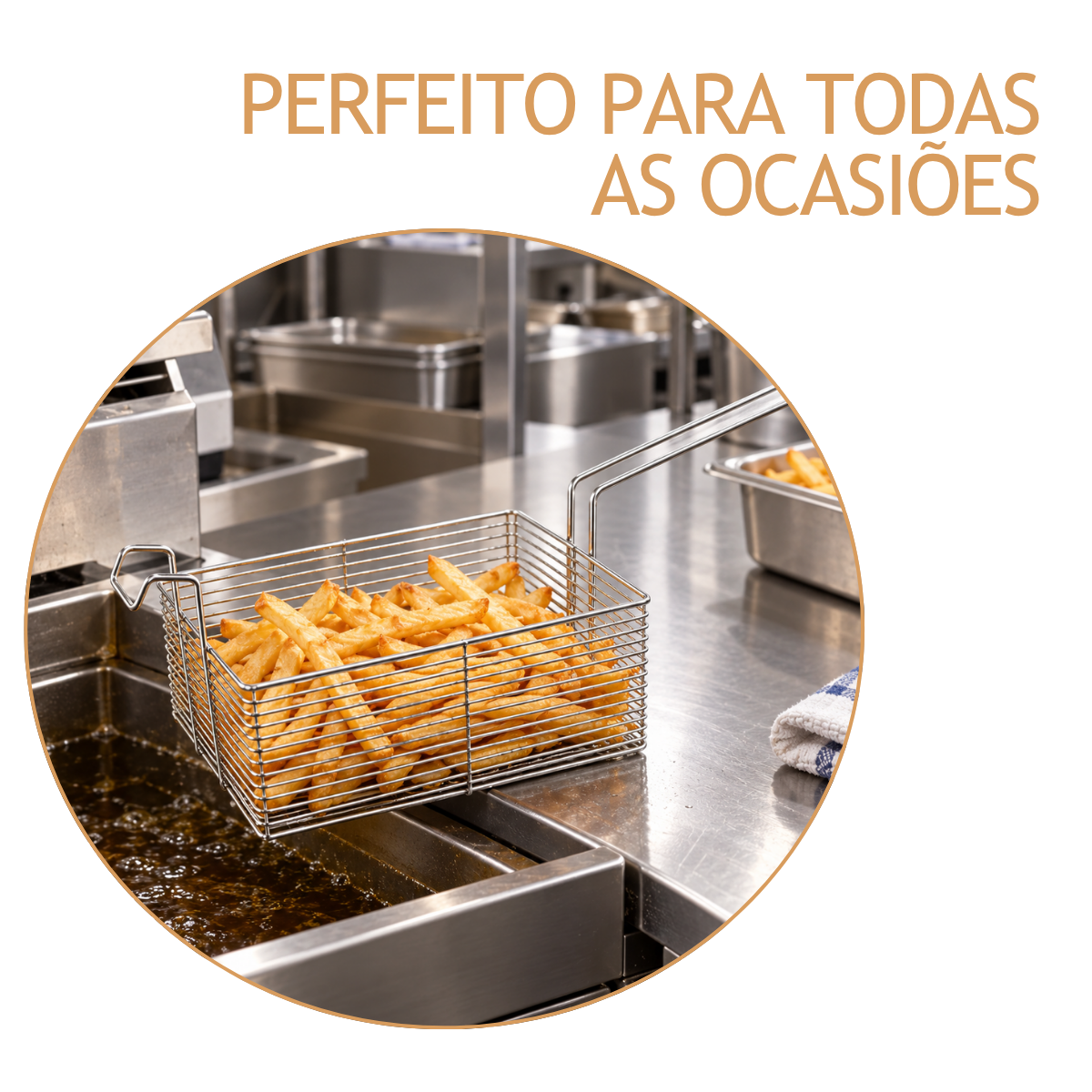 Cesto Retangular Arame Profissional 24X17