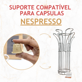 Suporte para 36 Cápsulas Nespresso Cromado