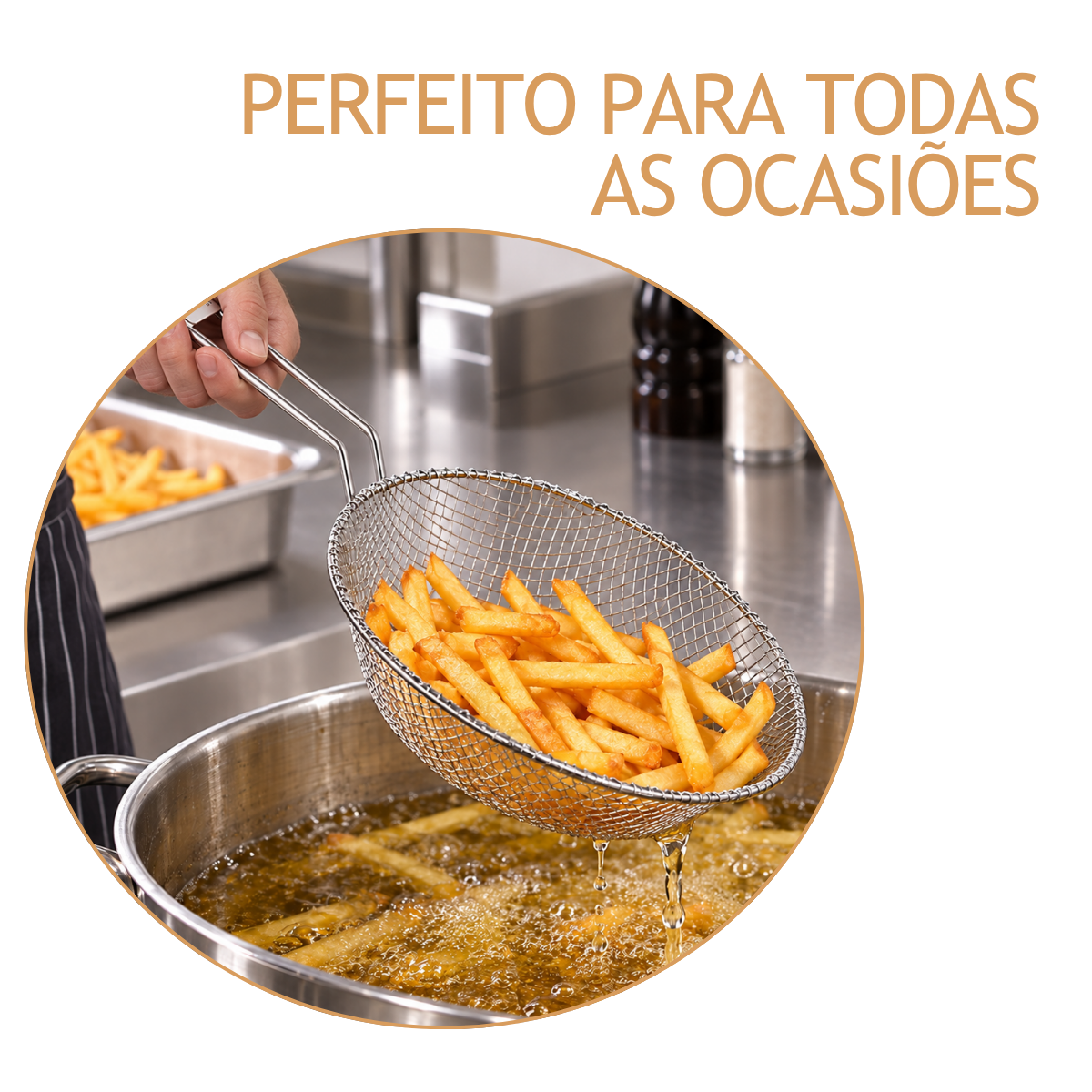 Cesto Fritura Aramado 26cm