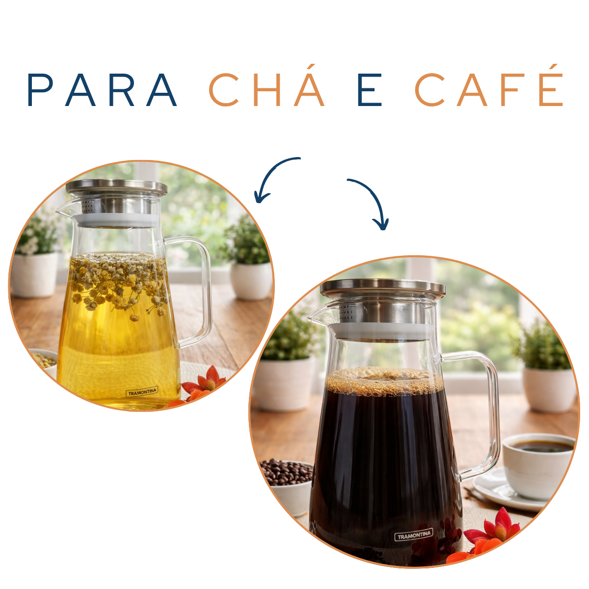 Jarra Vidro Tramontina 1,8L