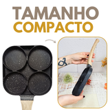 Frigideira 4 Ovos Aluminio Antiaderente