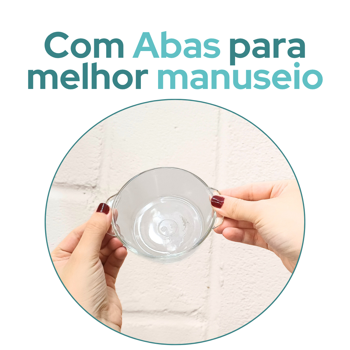 Tigela Bowl Circle Vidro 180ml