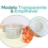 Tigela Bowl Circle Vidro 180ml