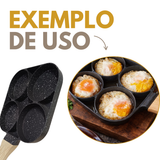 Frigideira 4 Ovos Aluminio Antiaderente