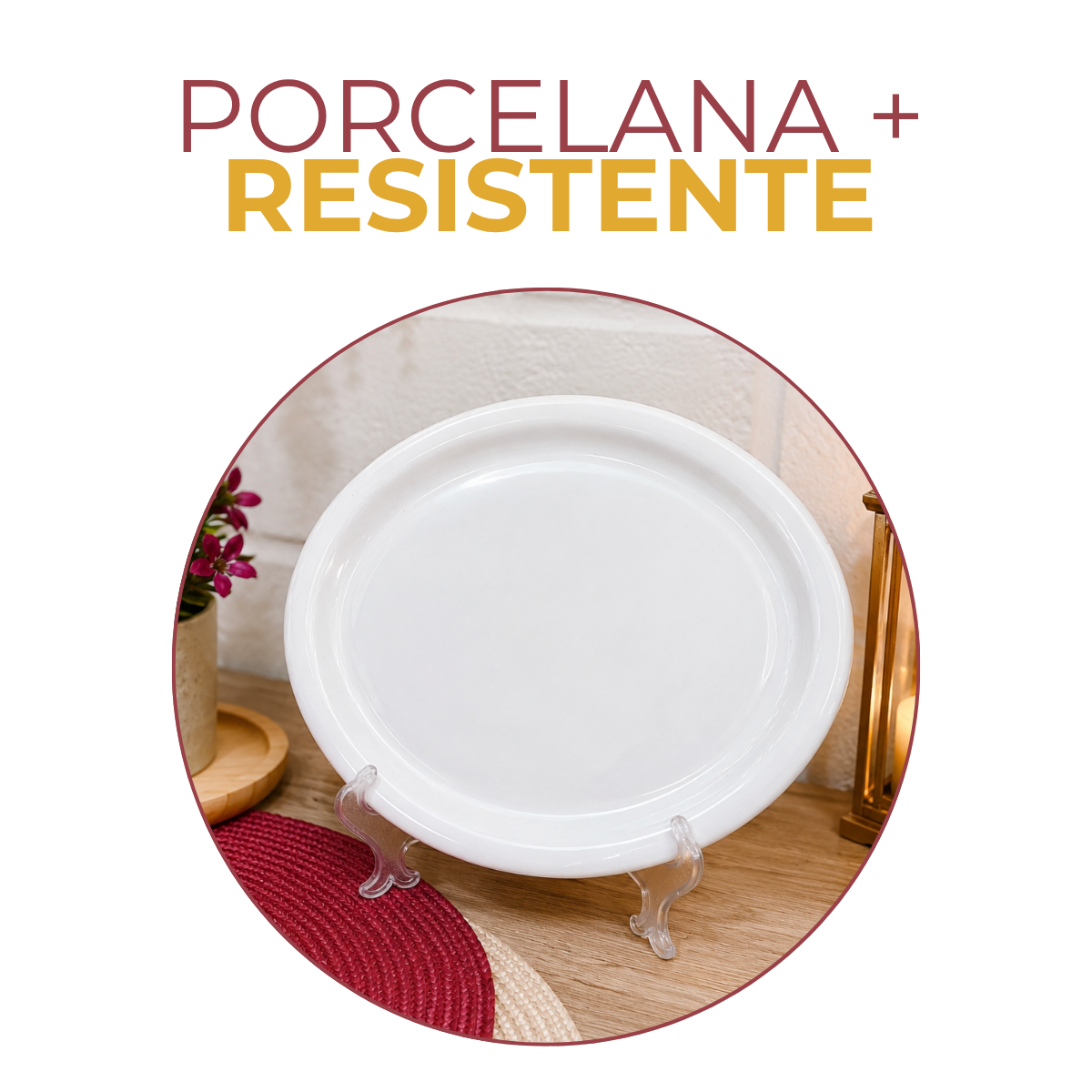 Travessa Oval Porcelana 31cm Servir