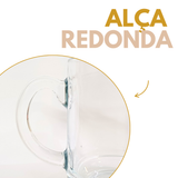 Caneca Aspem Vidro 300ml