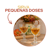 Taça Vidro Licor 50ml Diamond