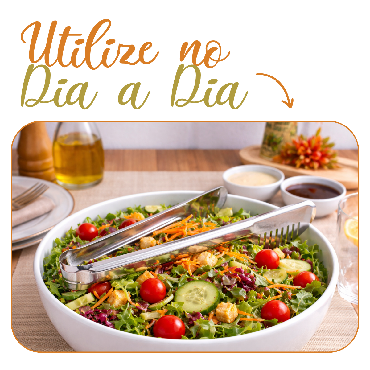 Pegador Meia Lua Aço Inox