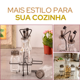 Kit Galheteiro Com Suporte