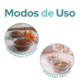 Tigela Bowl Circle Vidro 180ml