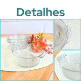Tigela Bowl Circle Vidro 180ml