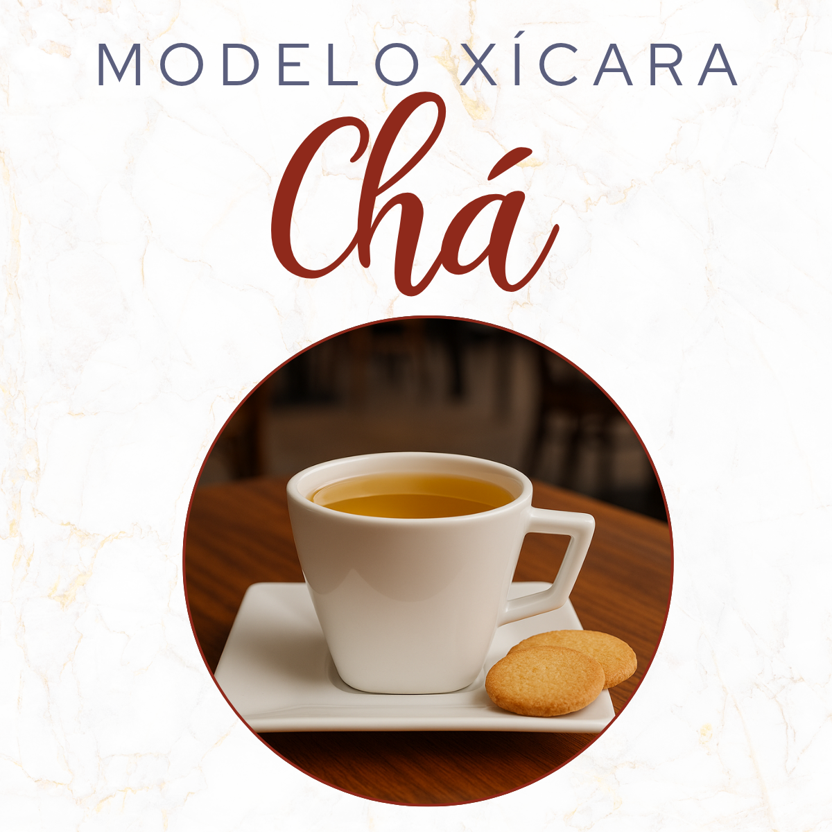 Xicara de Chá C/ Pires Quartier