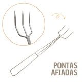 Garfo 3 Dentes 30cm