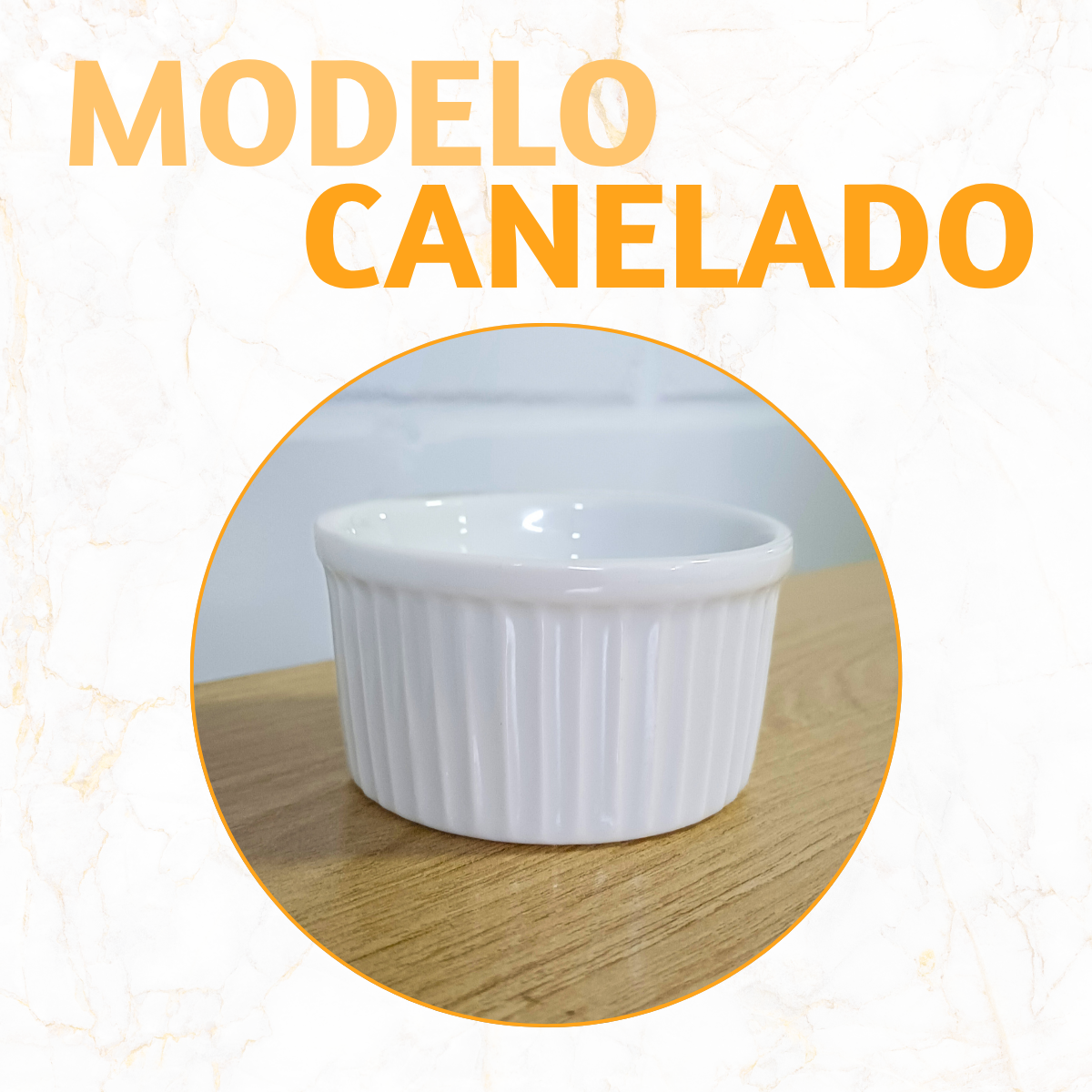 Ramequim Porcelana 210ml