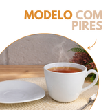 Xicara de Chá Com Pires Opaline