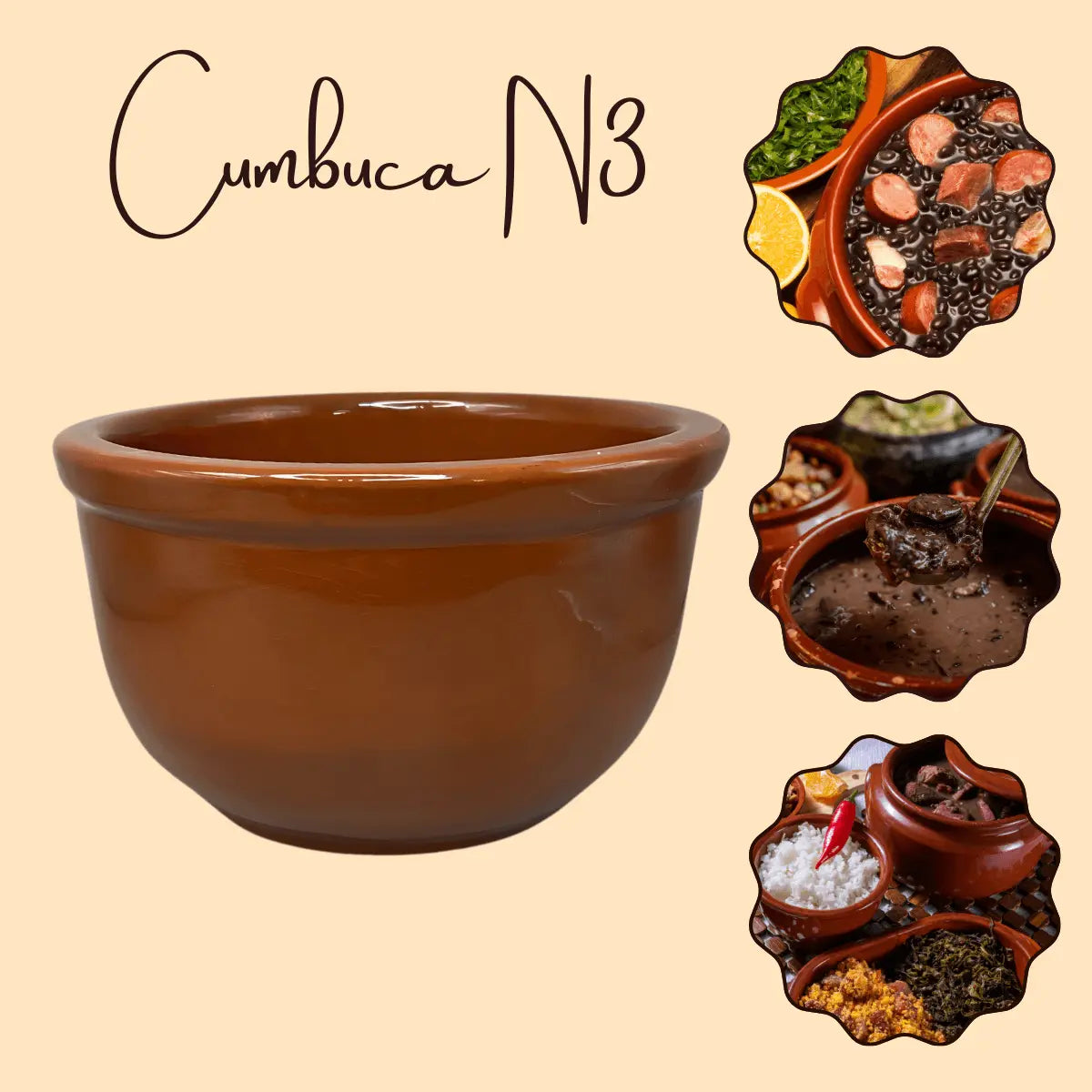 Cumbuca Alta Barro N°3 Motta