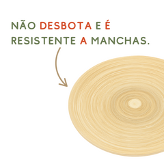 Travessa Redonda Bambu Eco 30cm Tuut Travessa