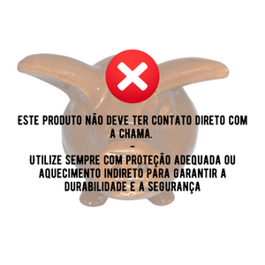 Tigela Porco Barro Pequeno 750ml - A Gourmet
