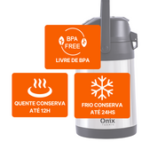 Garrafa Inox Premium 3Litros - A Gourmet