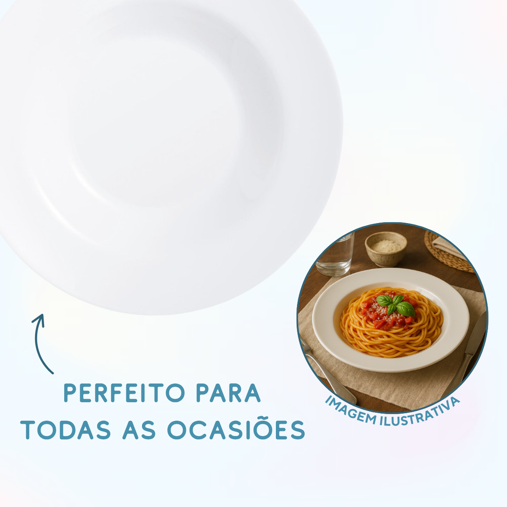 Prato Massa Pasta 28,5cm - A Gourmet