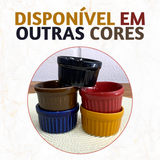 Ramekim Porcelana 40ml Vermelho