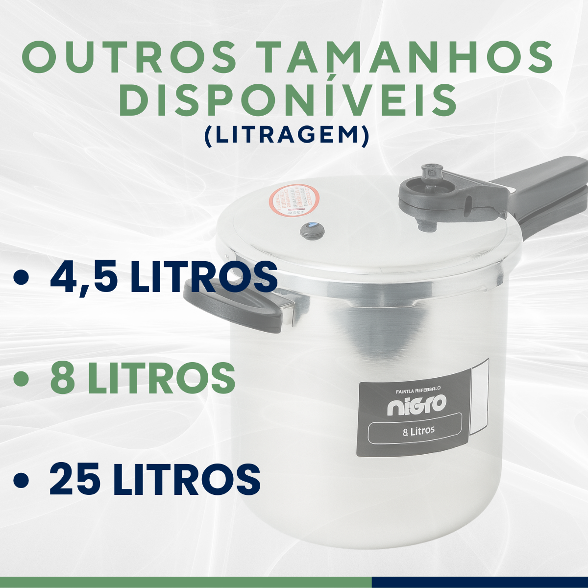 Panela pressão profissional 8Litros