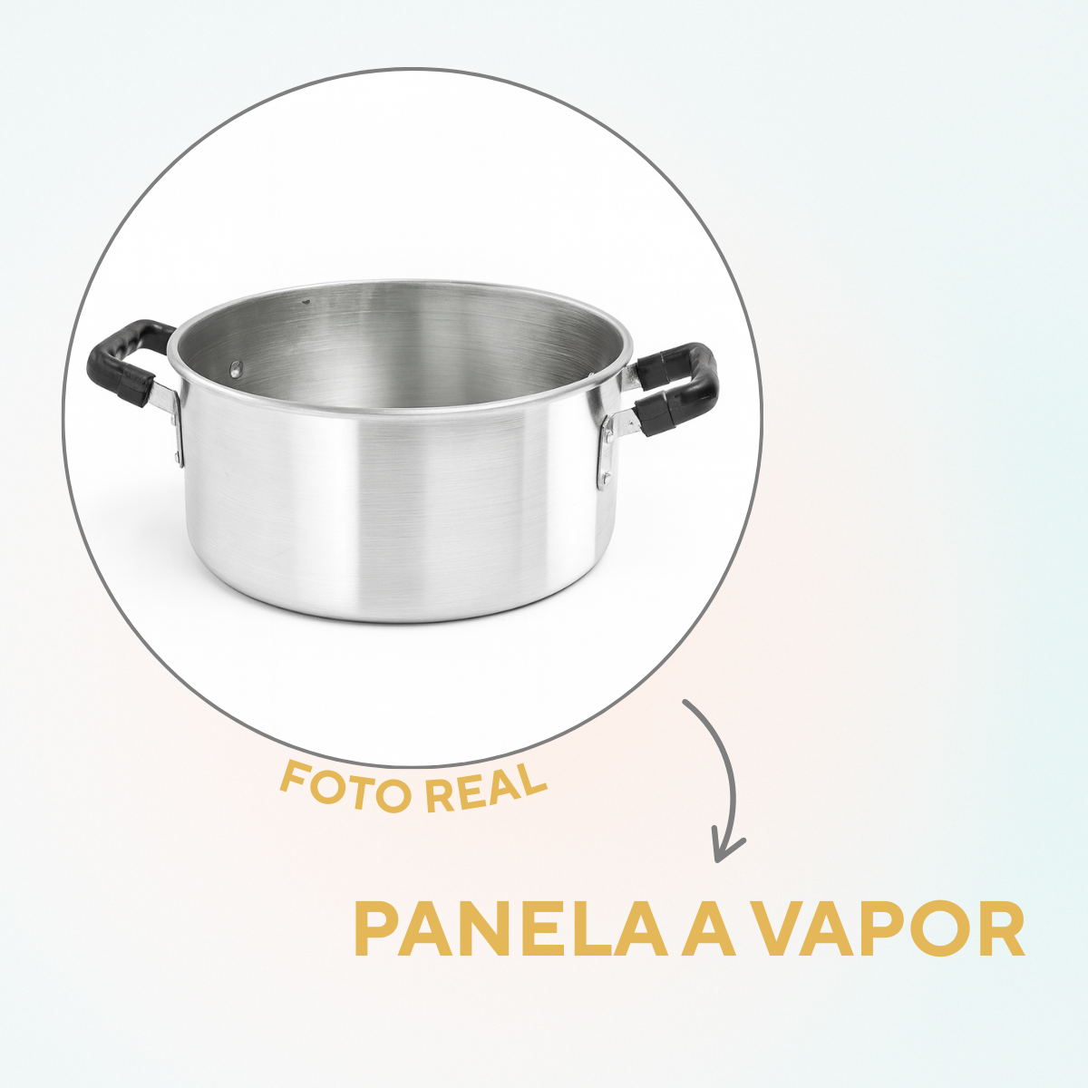 Caçarola a Vapor N32 em alumínio