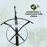 Armação de Cesto Lixeira Ferro 30L - A Gourmet