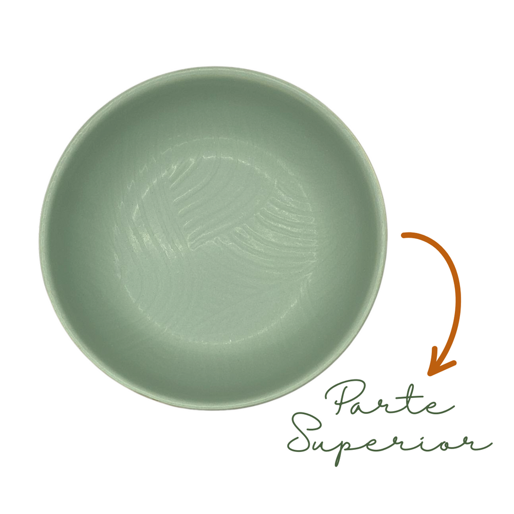 Tigela Flat Oasis Cerâmica 600ml - A Gourmet