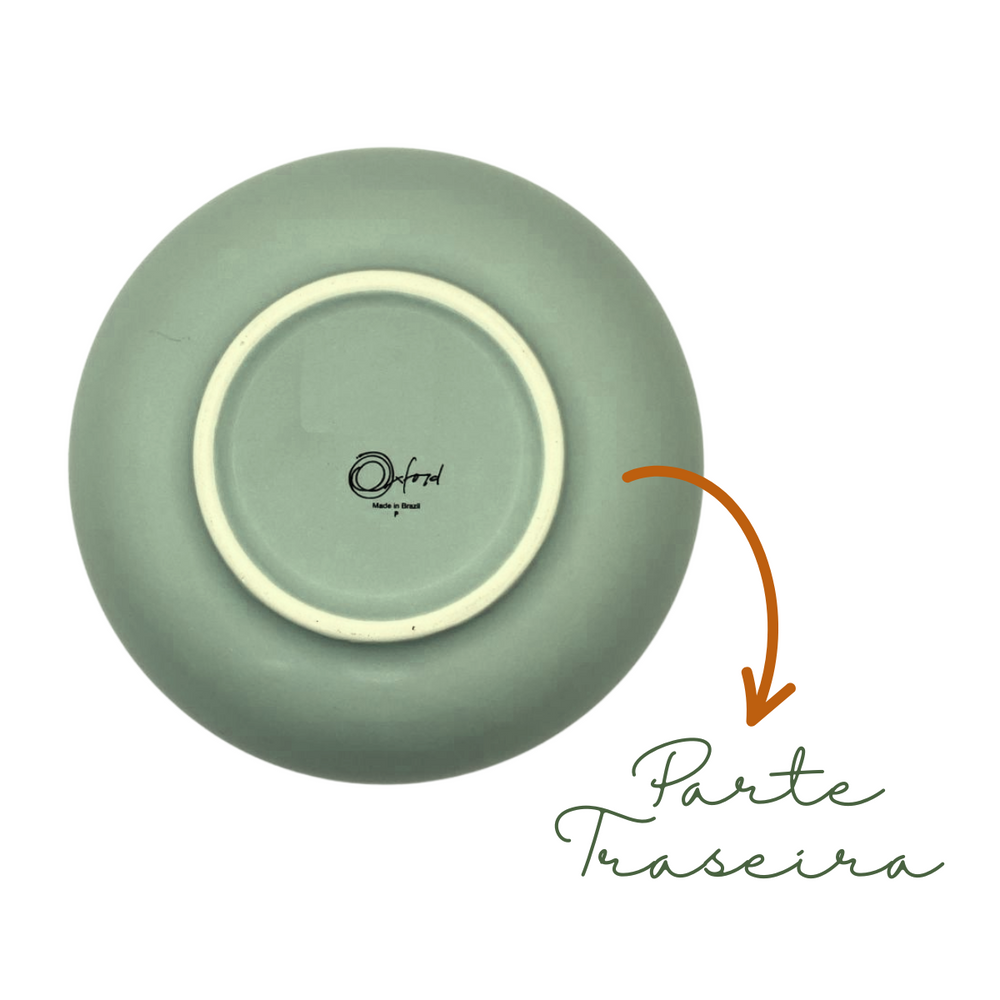 Tigela Flat Oasis Cerâmica 600ml - A Gourmet