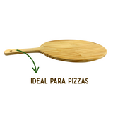 Pá Pizza 35cm Pinus - A Gourmet