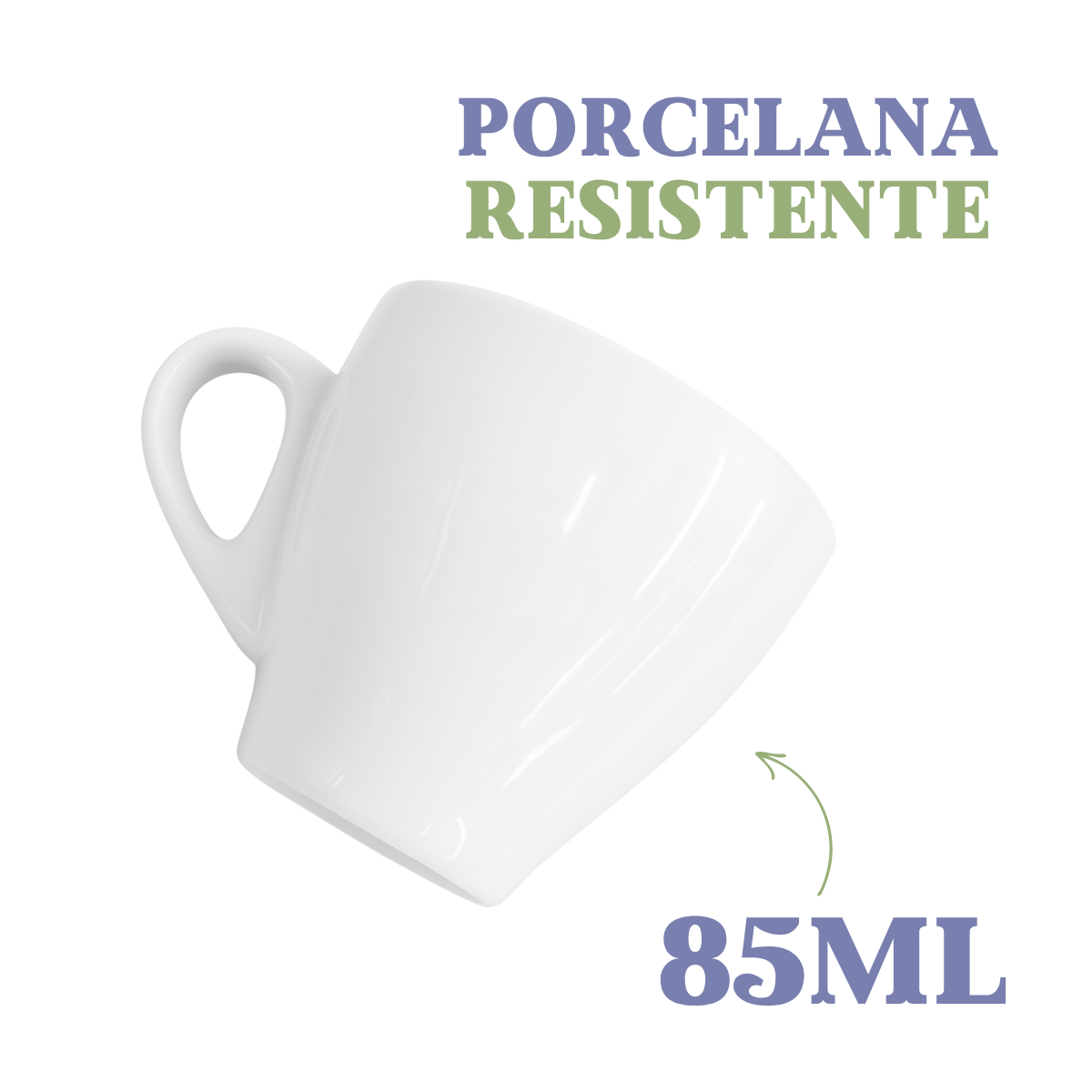 Xicara cafe buond porcelana