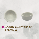 Tábua Coração Rebaixo C/ Mantegueira Porcelana - A Gourmet