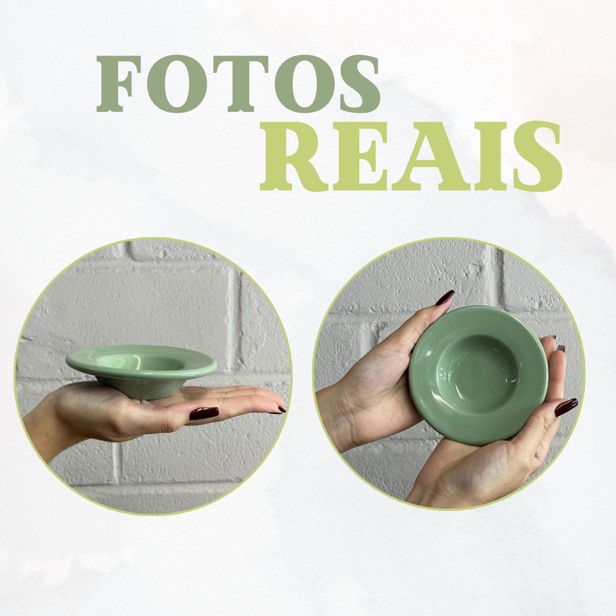 Pires Chapéu Verde em Porcelana 40ml