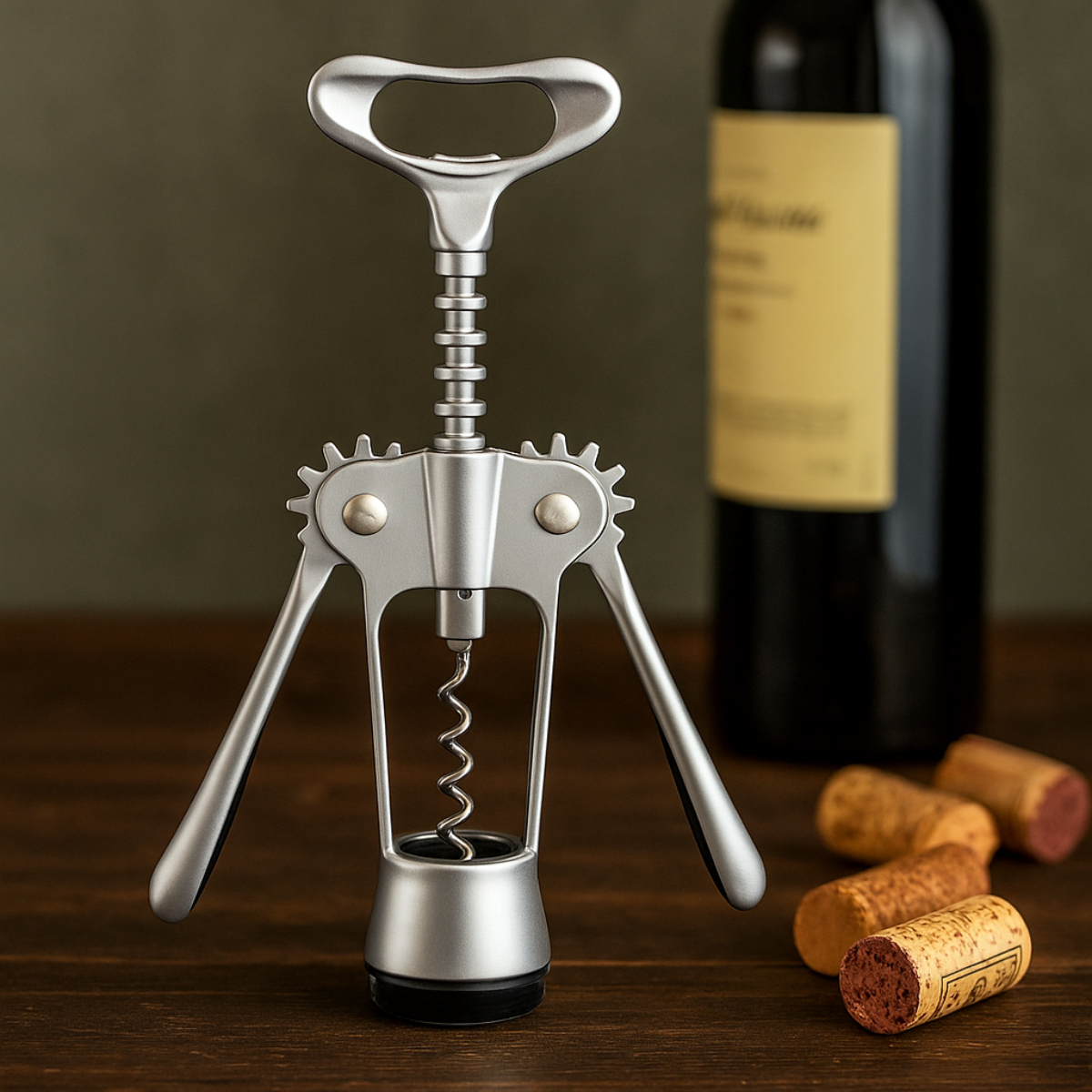 Saca Rolha 18cm Liga de Zinco Rojemac Saca Rolha