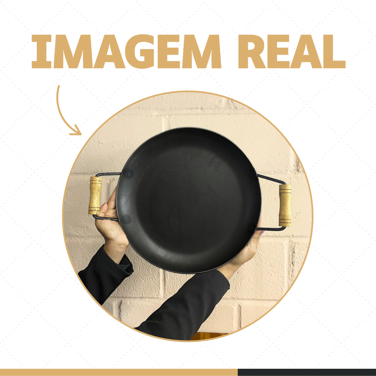 Tacho Aço Carbono 27cm