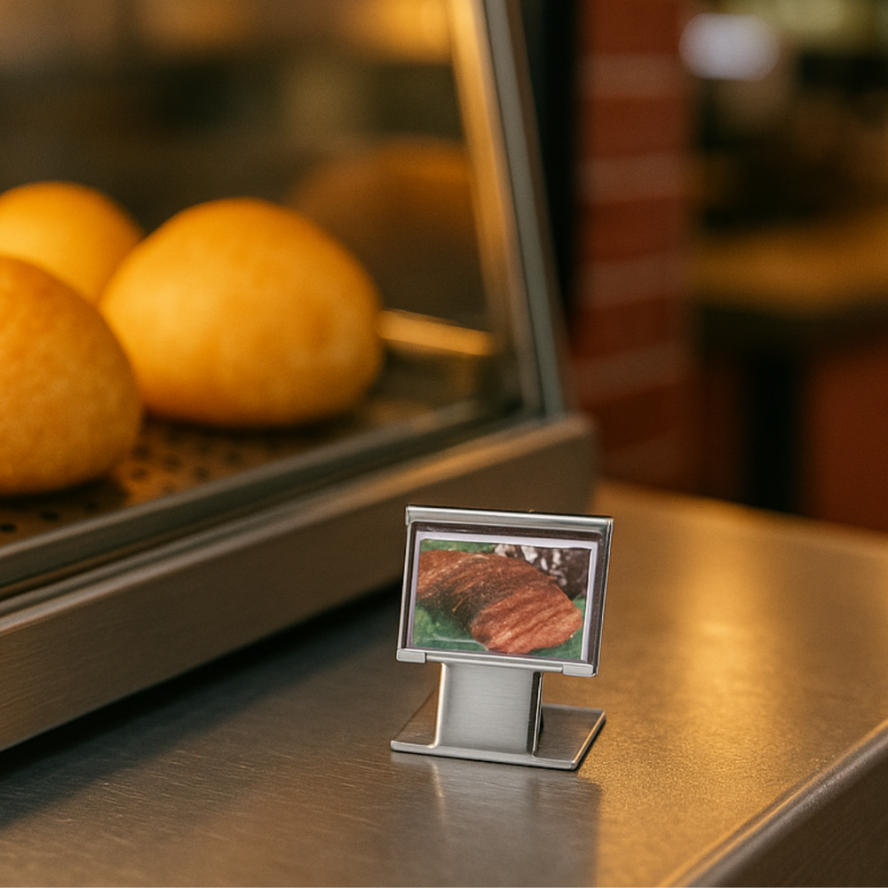 Mini Display de mesa e estufa de salgado Alissan Acessorios P/ Mesa