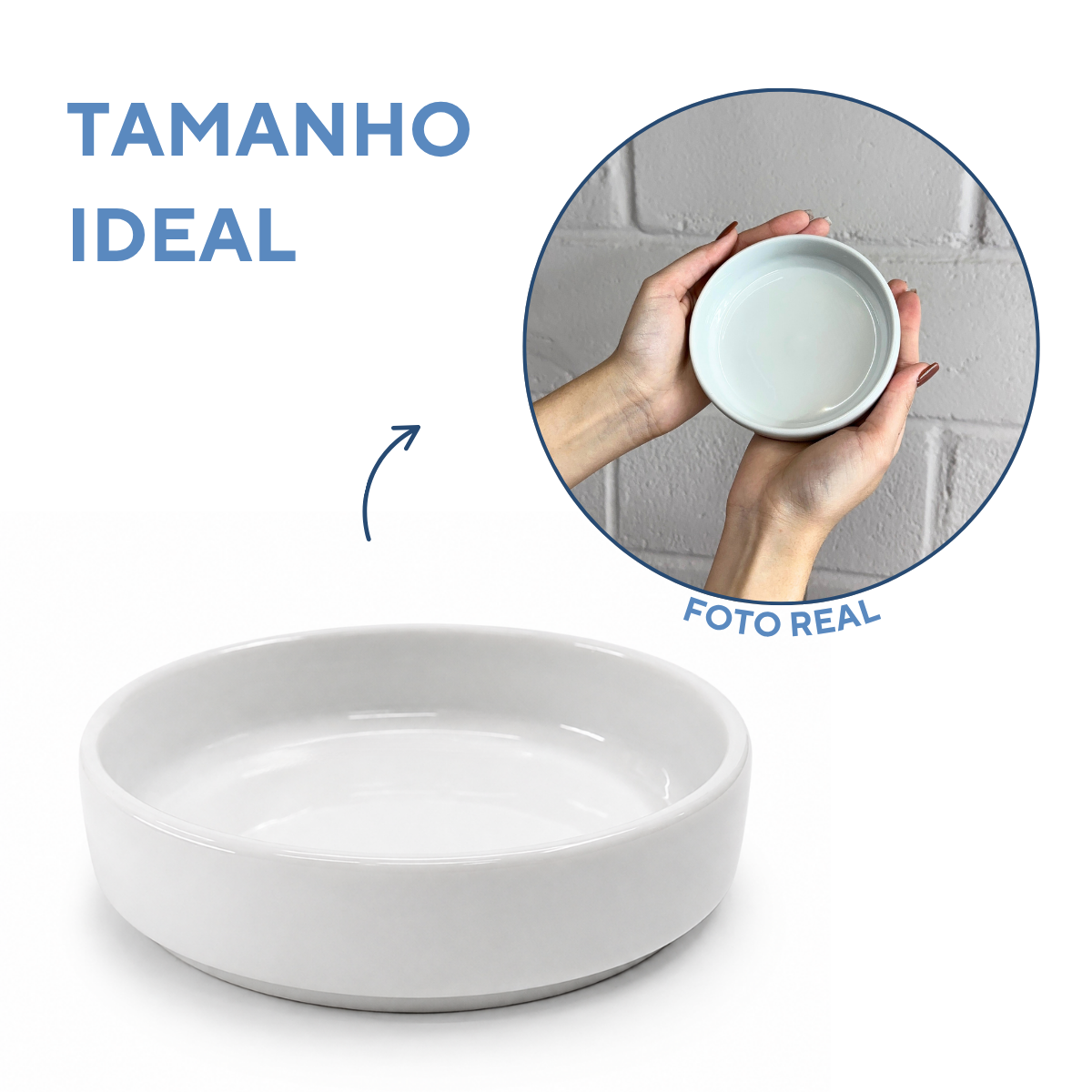 Comedouro De Porcelana Para Cachorro Pets Gato