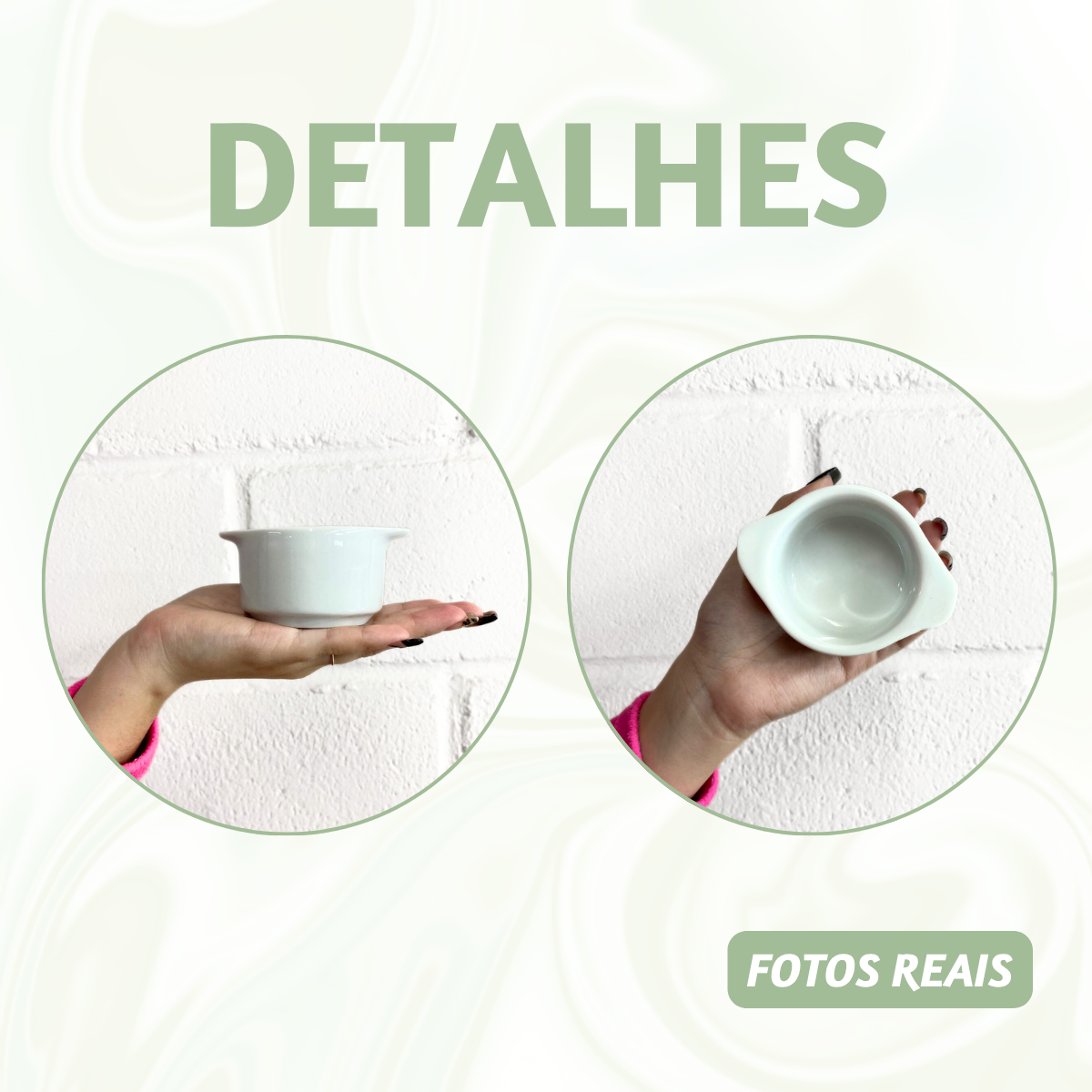 Ramekim Liso Porcelana 90ml