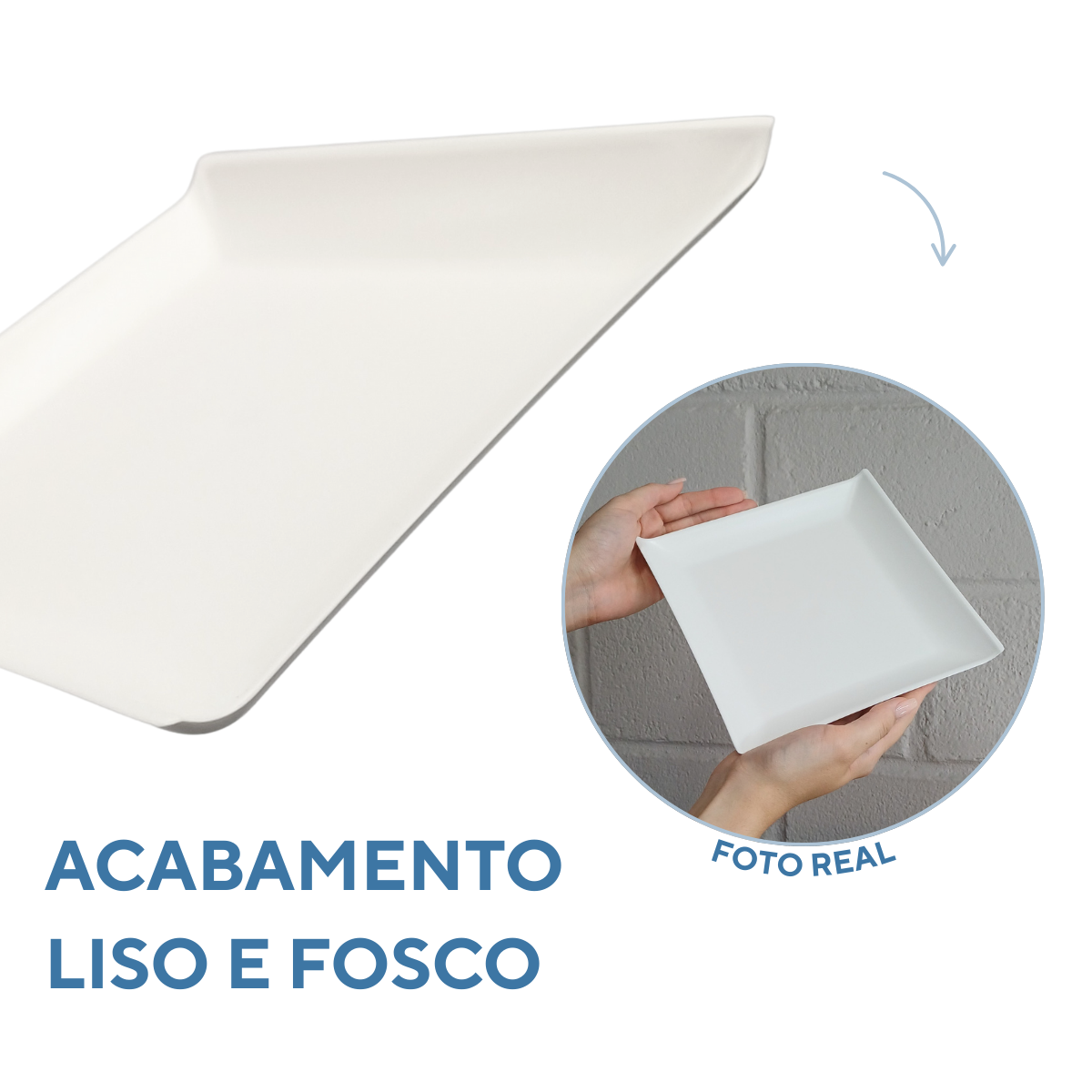 Prato Lanche Polipropileno